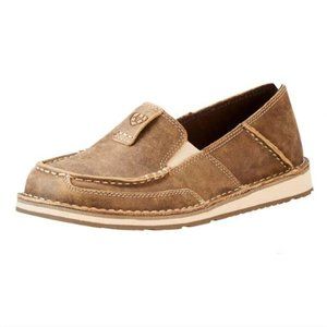 Ariat Women's Cruiser Slip On Shoes Brown Bomber, size 8.5